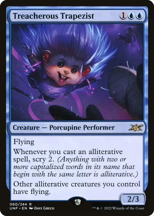 Treacherous Trapezist 060/244 Unfinity