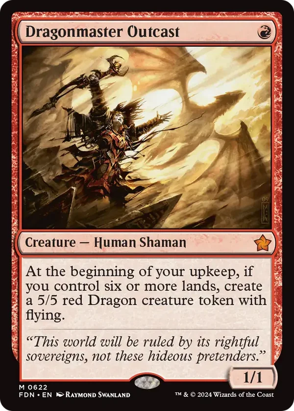 Dragonmaster Outcast 0622 Mythic Foundations