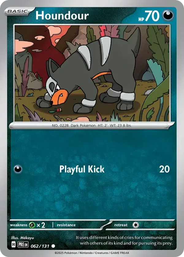 Houndour 062/131 Prismatic Evolutions