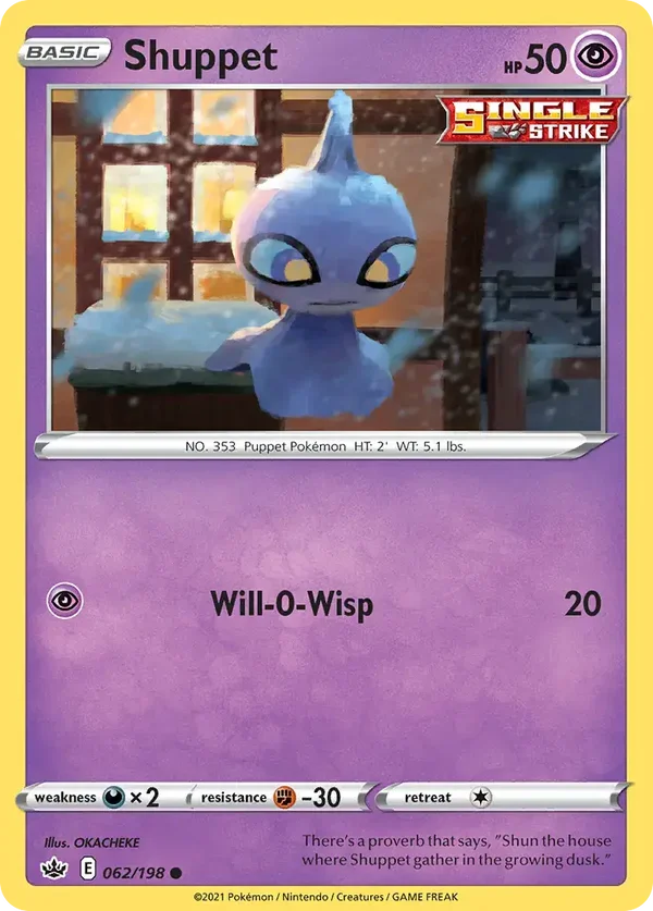 Shuppet 062/198 Chilling Reign