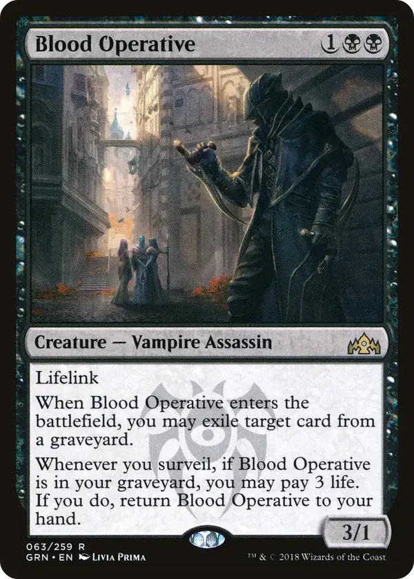 Blood Operative 063/259 Guilds of Ravnica