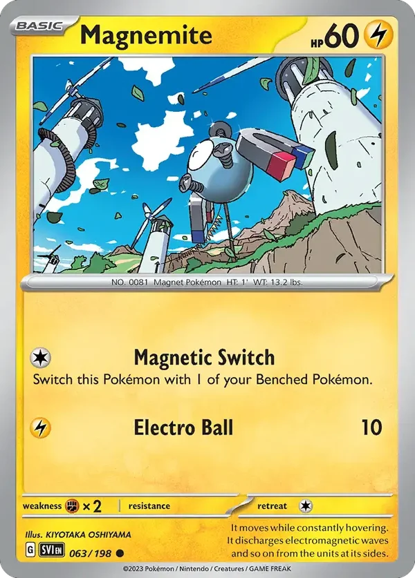 Magnemite 063/198 Scarlet and Violet