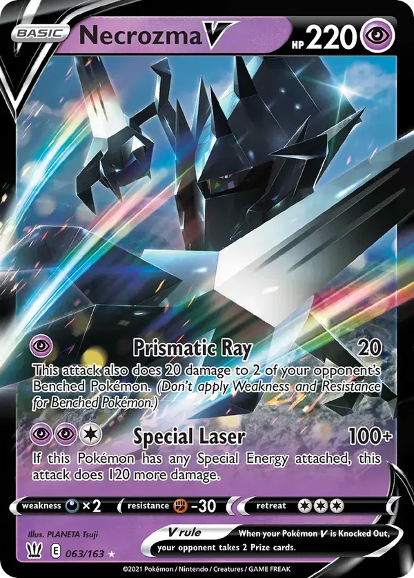 Necrozma V 063/163 Battle Styles Rare Holo V