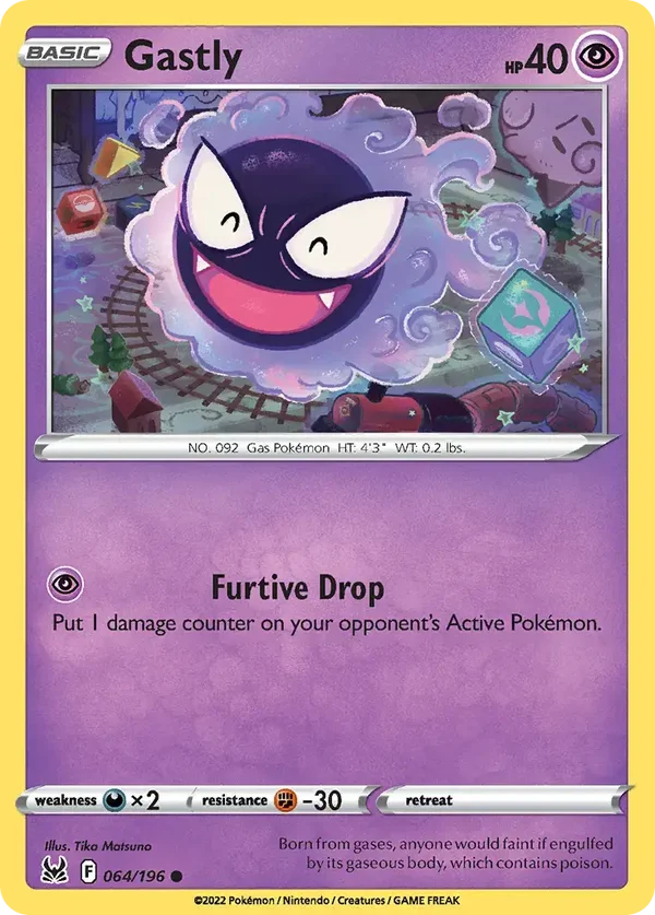 Gastly 064/196 Lost Origin