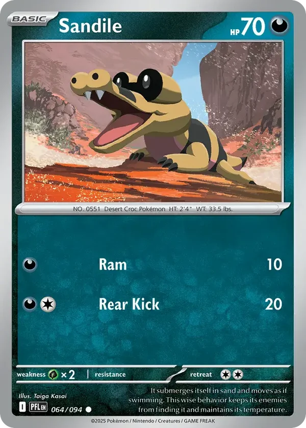 Sandile 064/094 Phantasmal Flames