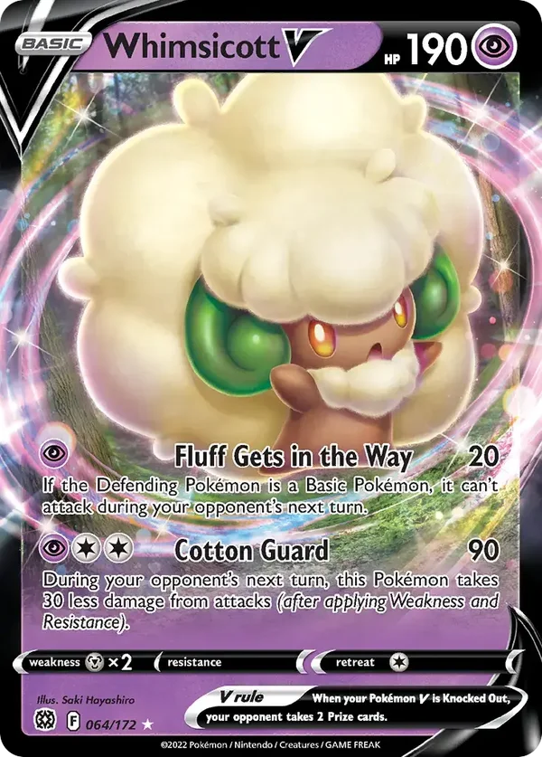 Whimsicott V 064/172 Brilliant Stars