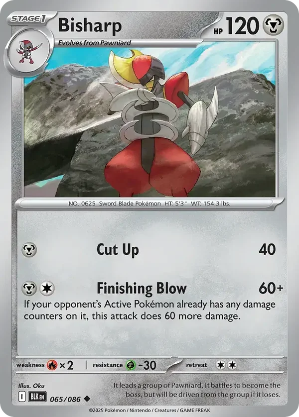 Bisharp 065/086 Black Bolt