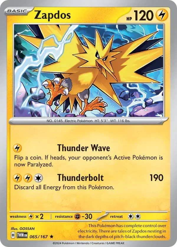 Zapdos 065/167 Twilight Masquerade