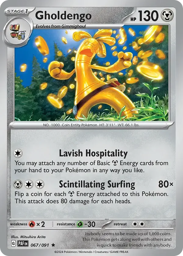 Gholdengo 067/091 Paldean Fates