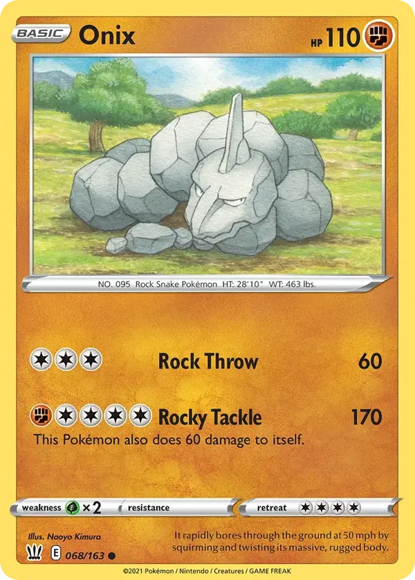 Onix 068/163 Battle styles