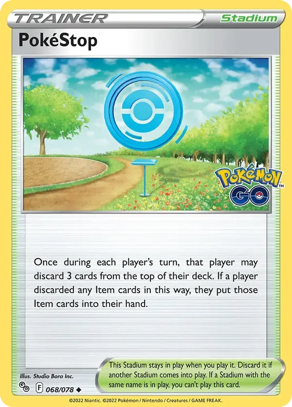 PokeStop 068/078 Pokemon GO