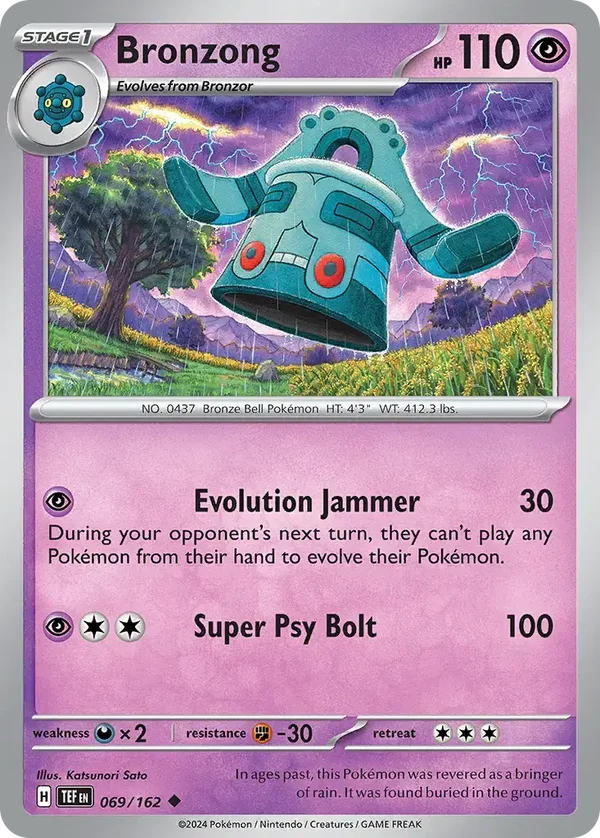 Bronzong 069/162 Temporal Forces