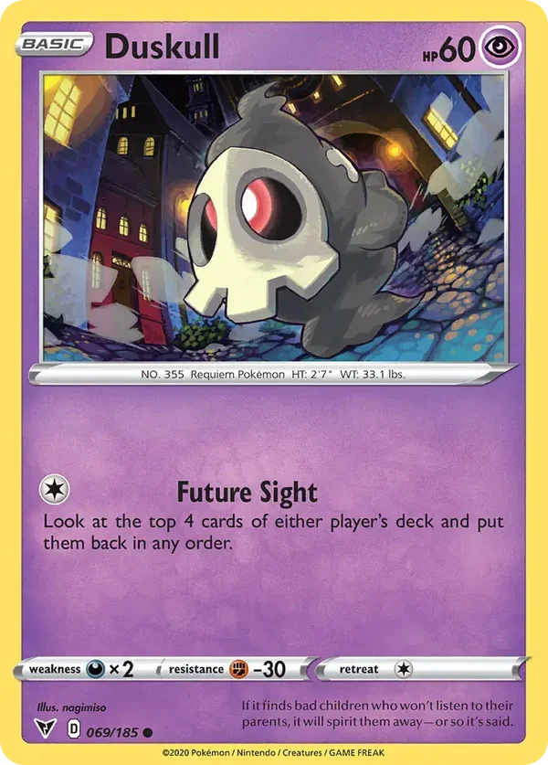 Duskull 069/185 Vivid Voltage