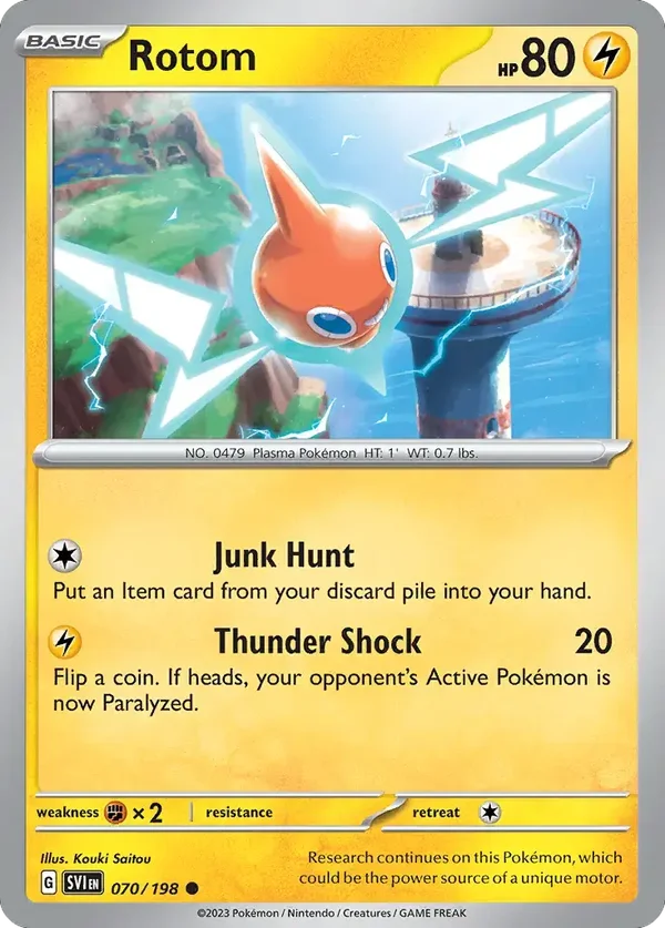 Rotom 070/198 Scarlet and Violet