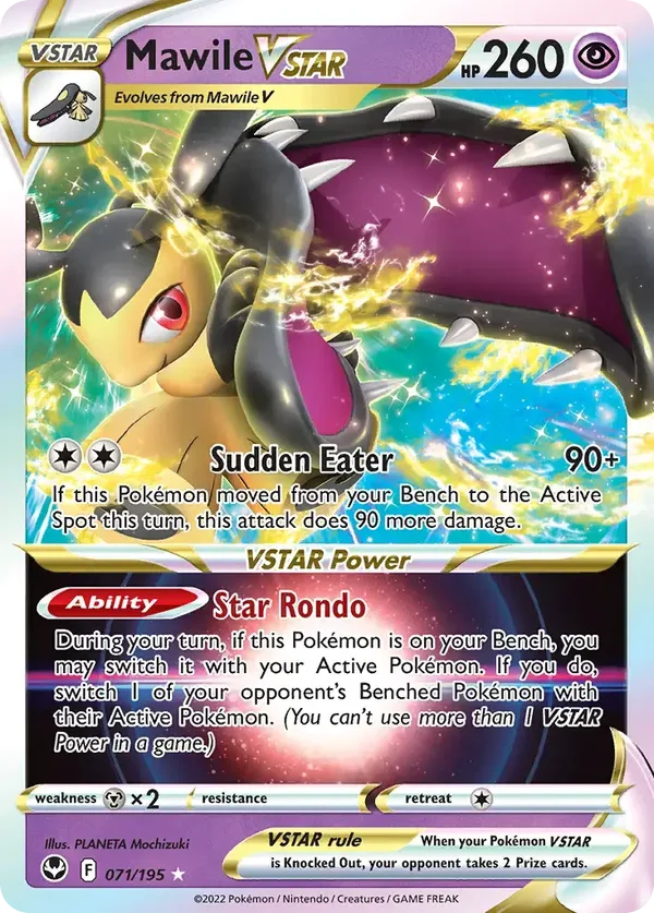 Mawile Vstar 071/195 Silver Tempest Rare Holo Vstar