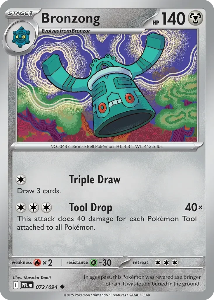 Bronzong 072/094 Phantasmal Flames