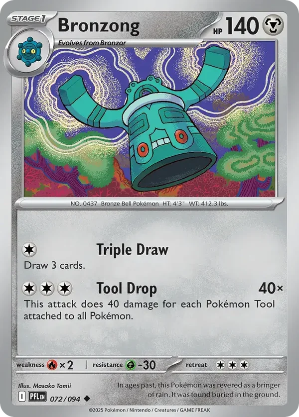 Bronzong 072/094 Phantasmal Flames