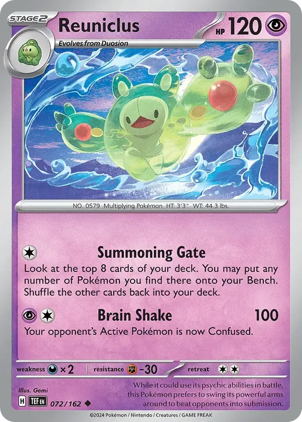 Reuniclus 072/162 Temporal Forces