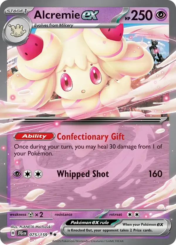 Alcremie EX 075/159 Journey Together