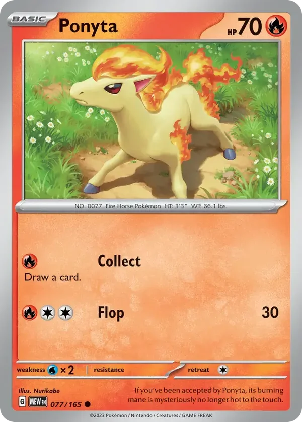 Ponyta  077/165  151