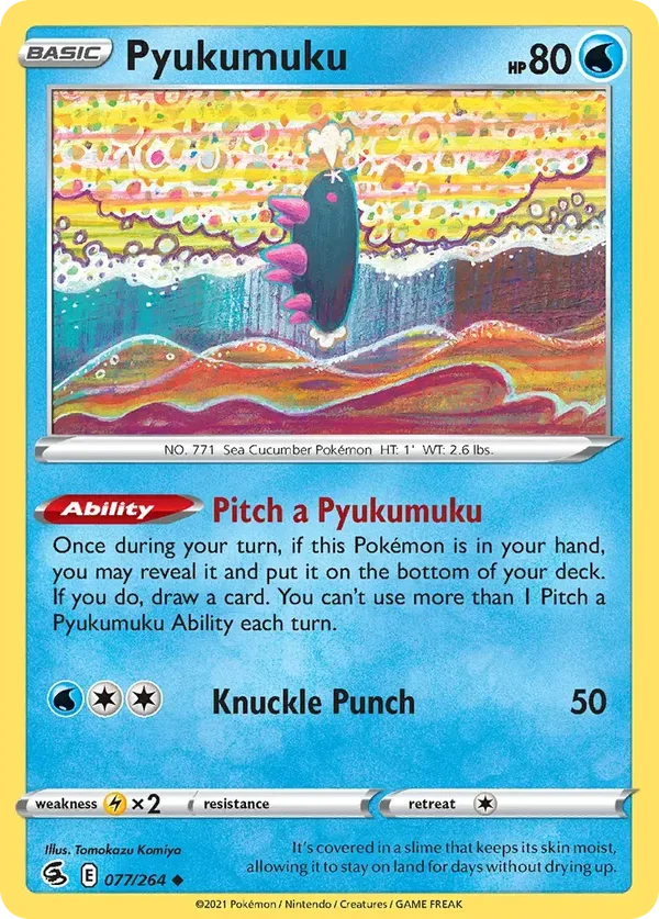 Pyukumuku 077/264 Fusion Strike