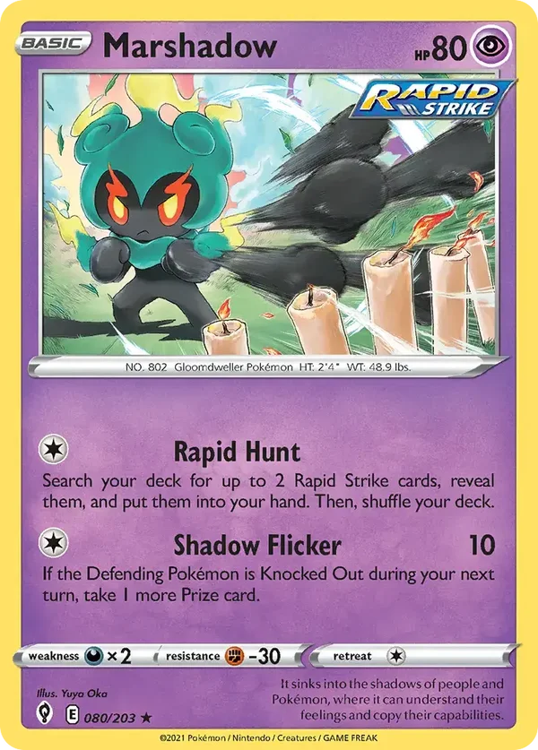 Marshadow 080/203 Evolving Skies