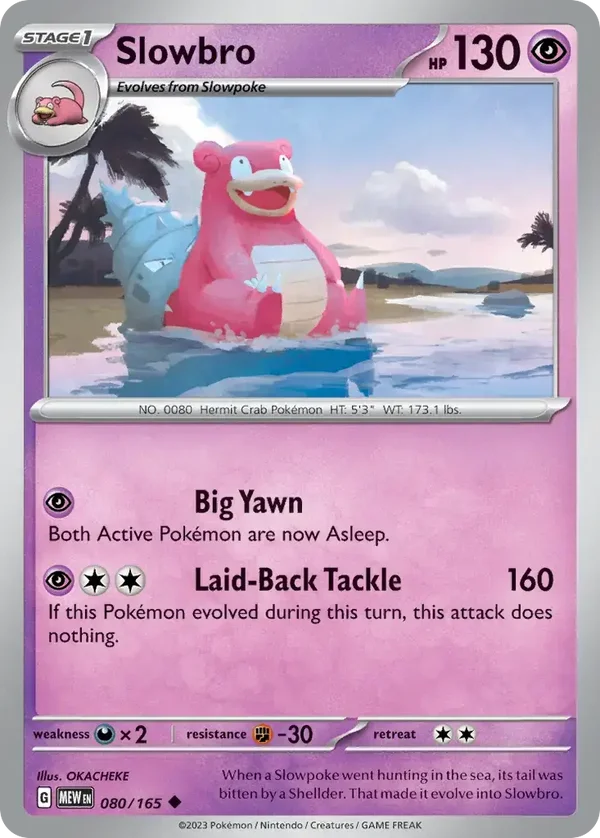 Slowbro 080/165  151