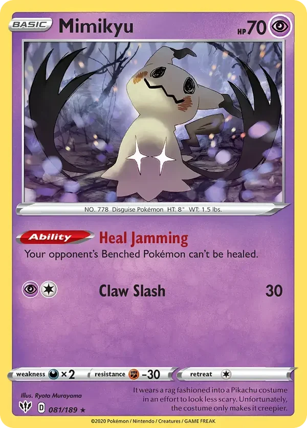 Mimikyu 081/189 Darkness Ablaze
