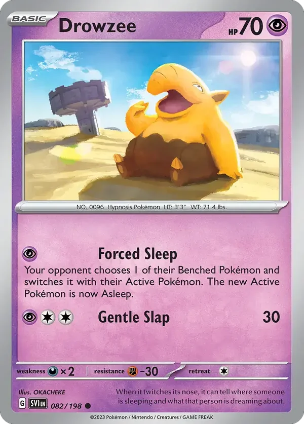 Drowzee 082/198 Scarlet and Violet