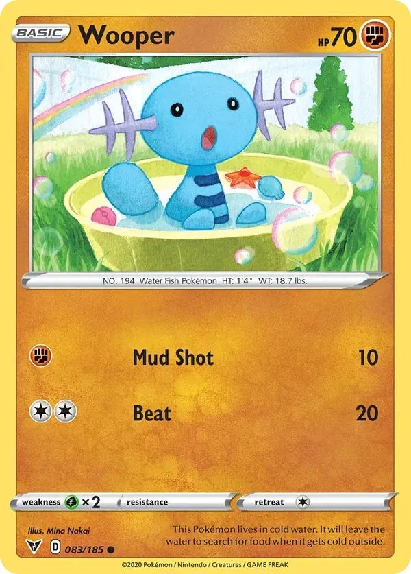 Wooper 083/185 Vivid Voltage