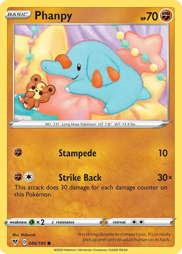 Phanpy 086/185 Vivid Voltage
