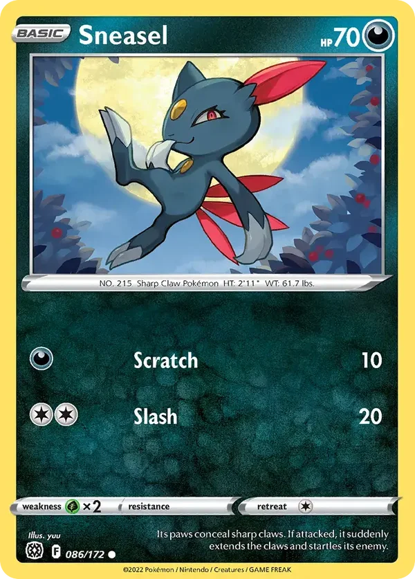 Sneasel 086/172 Brilliant Stars