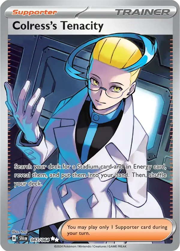 Colress’s Tenacity 087/064 Shrouded Fable Ultra Rare