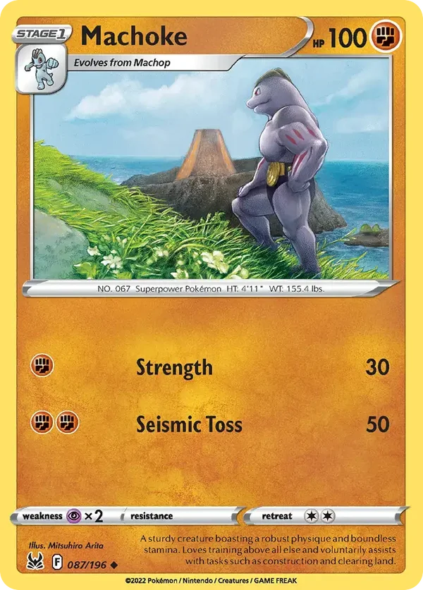 Machoke 087/196 Lost Origin