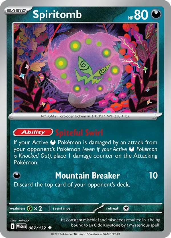 Spiritomb 087/132 Mega Evolution