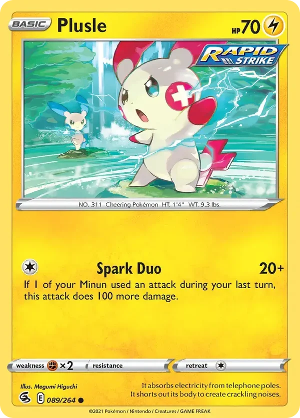 Plusle 089/264 Fusion Strike