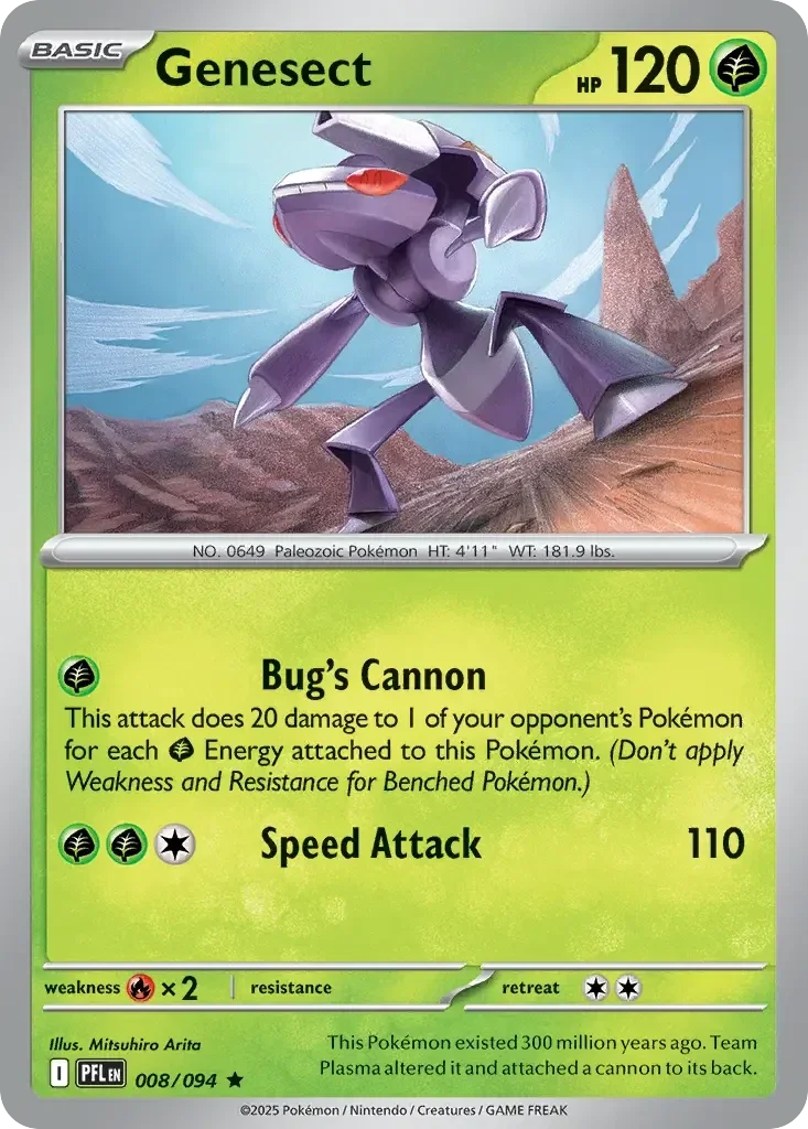 Genesect 008/094 Phantasmal Flames