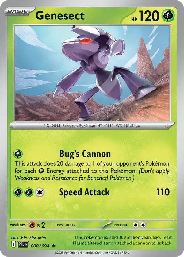 Genesect 008/094 Phantasmal Flames