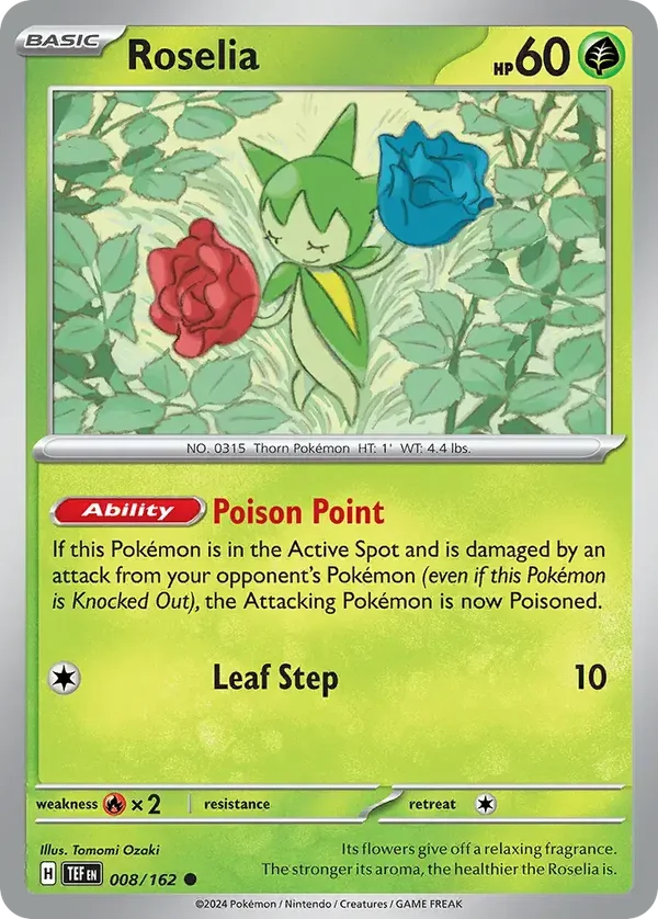 Roselia 008/162 Temporal Forces