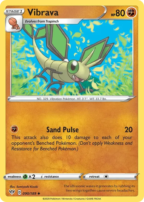 Vibrava 090/189 Darkness Ablaze