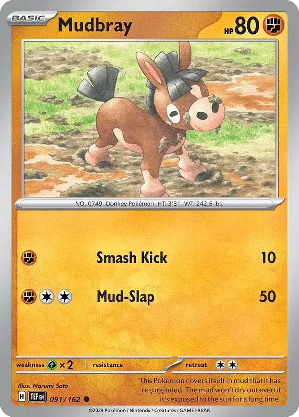 Mudbray 091/162 Temporal Forces