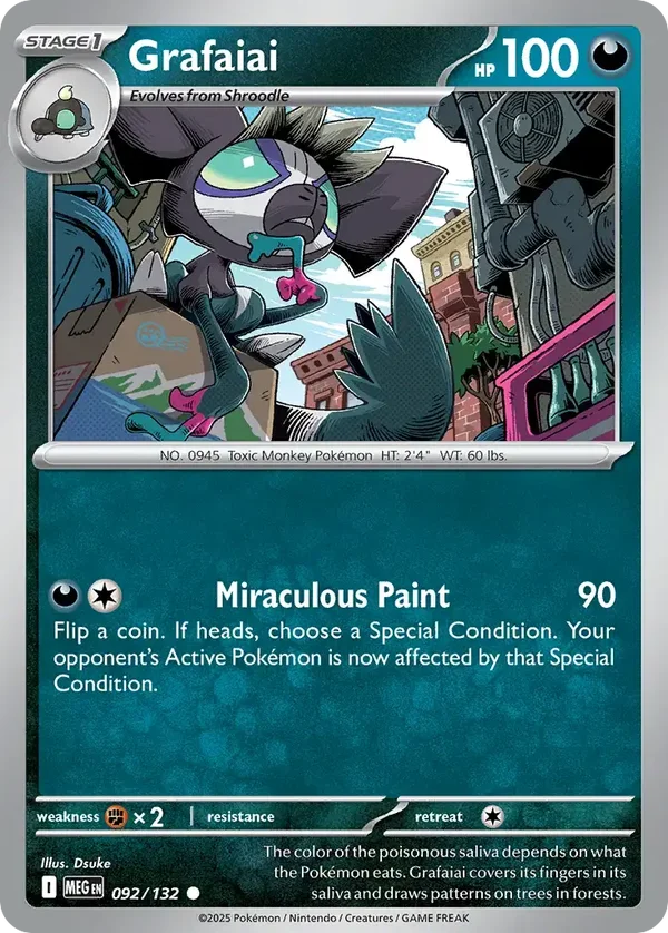 Grafaiai 092/132 Mega Evolution