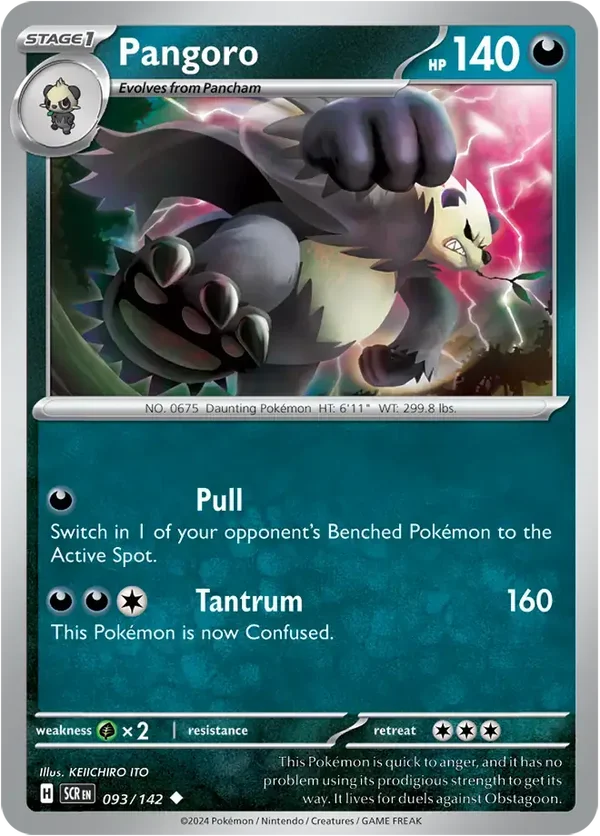 Pangoro 093/142 Stellar Crown