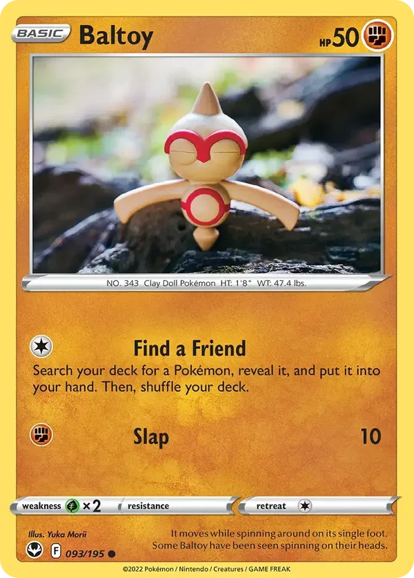 Baltoy 093/195 Silver Tempest