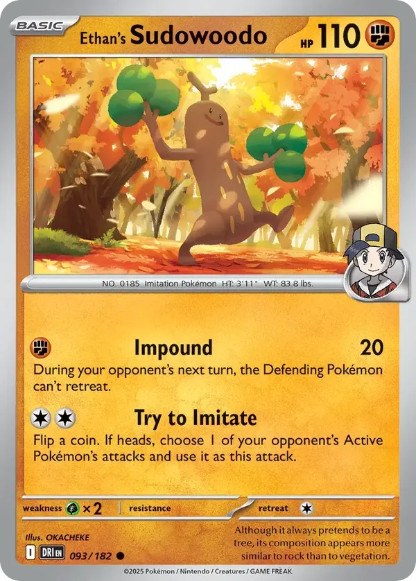 Sudowoodo 093/182 Destined Rivals