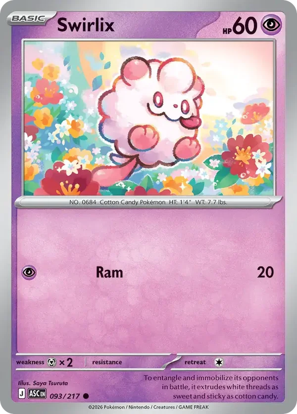 Swirlix 093/217 Ascended Heroes