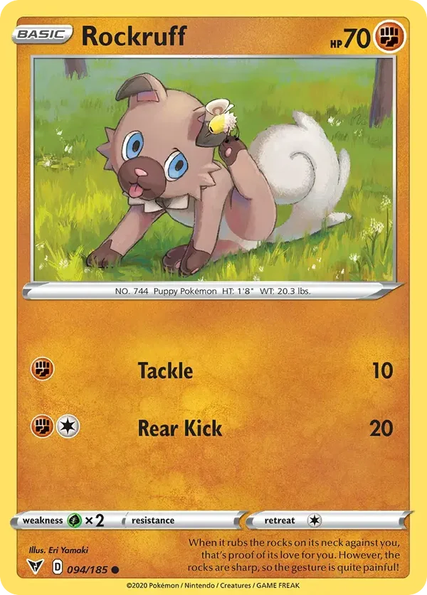 Rockruff 094/185 Vivid Voltage