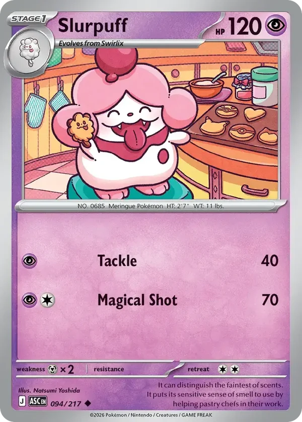 Slurpuff 094/217 Ascended Heroes