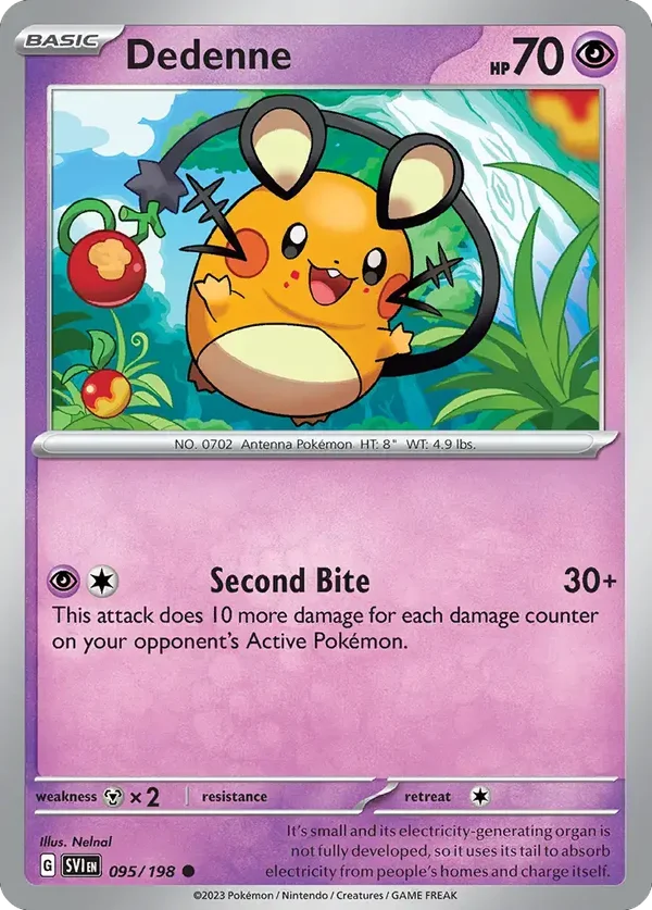 Dedenne 095/198 Scarlet and Violet