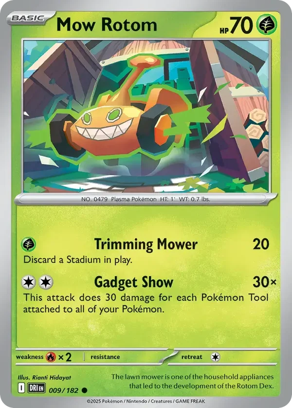 Mow Rotom 009/182 Stellar Crown